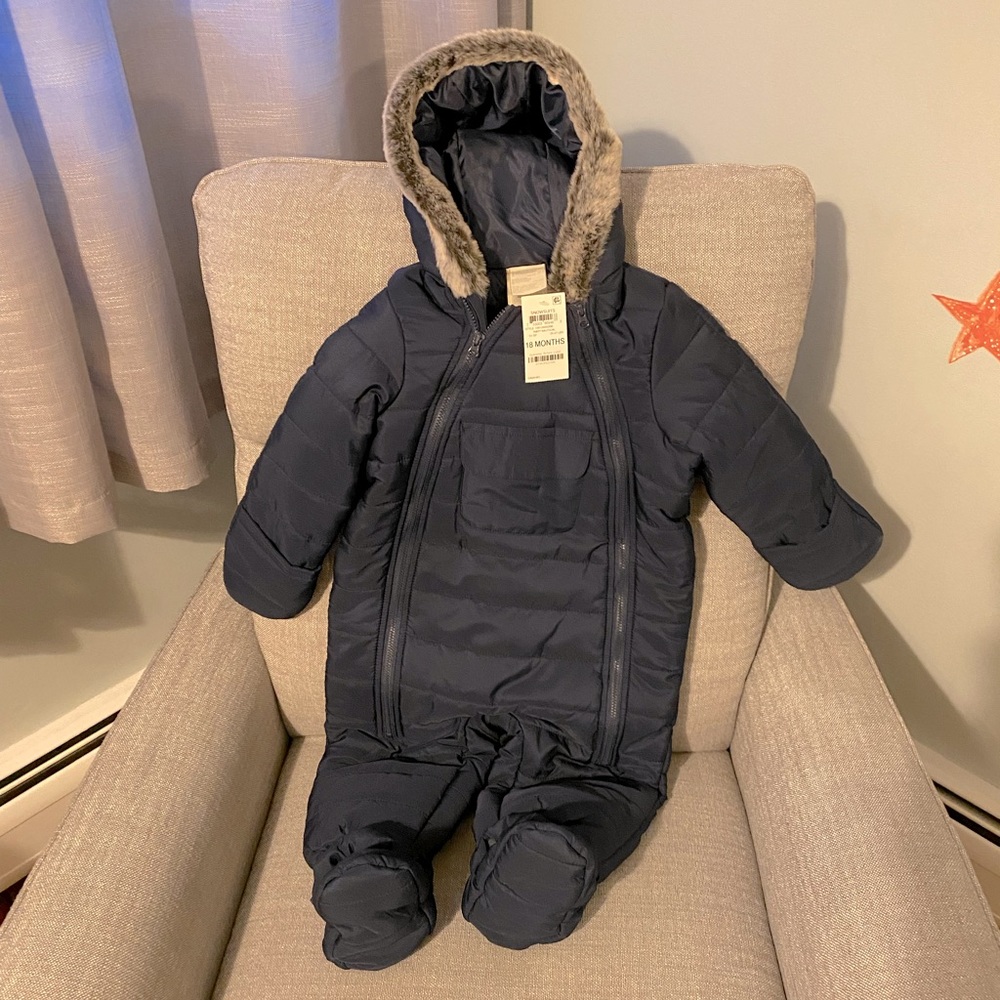 First Impressions snowsuit size 18M